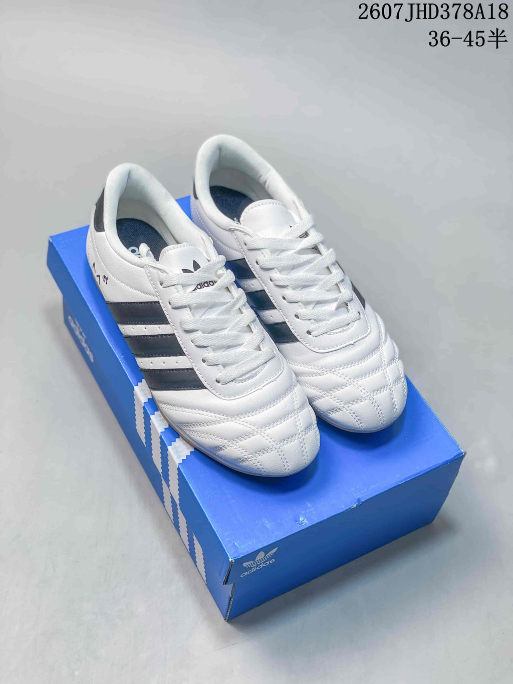 adidas Taekwondo SMIL-LS Sneakers White Black 2607JHD378A18