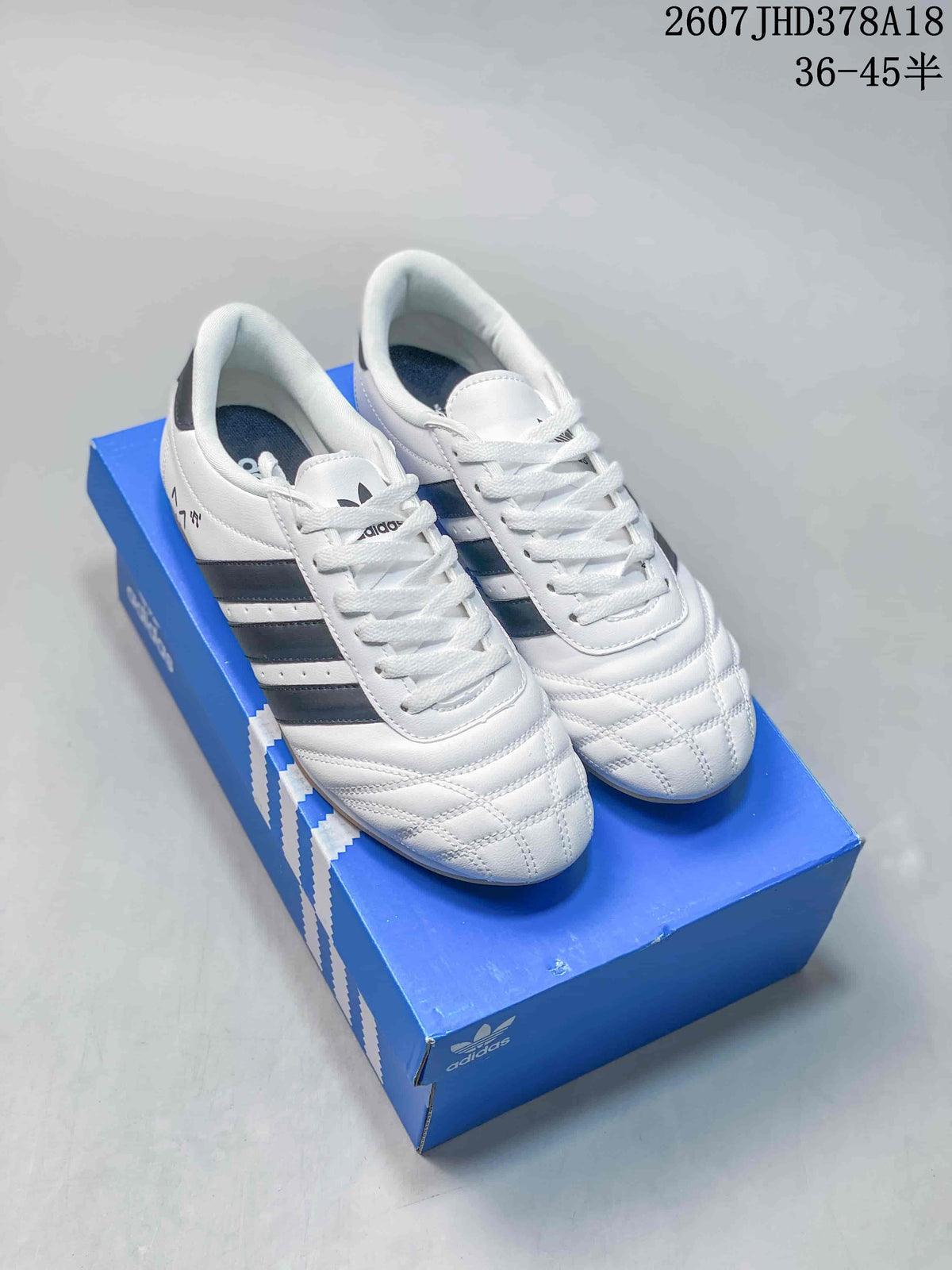adidas Taekwondo SMIL-LS Sneakers White Black 2607JHD378A18
