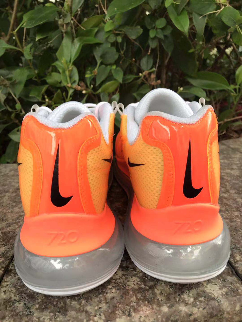 Nike Air Max 720 Sneakers in Orange and Yellow
