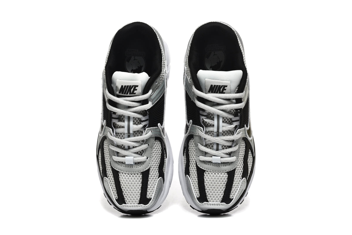 Nike Silver and Black Mesh Sneakers