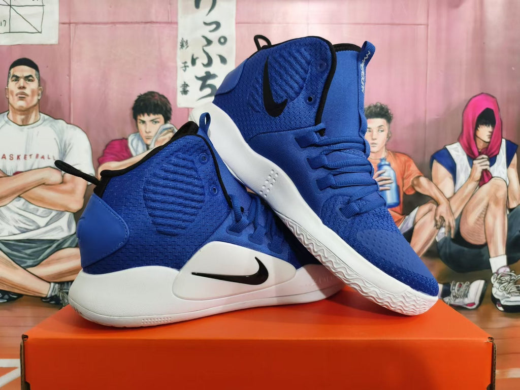 Nike Hyperdunk Basketball Shoes in Blue and White