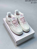 Nike Air Force 1 '07 Low White Pink Blue Sneakers JDD1357A17