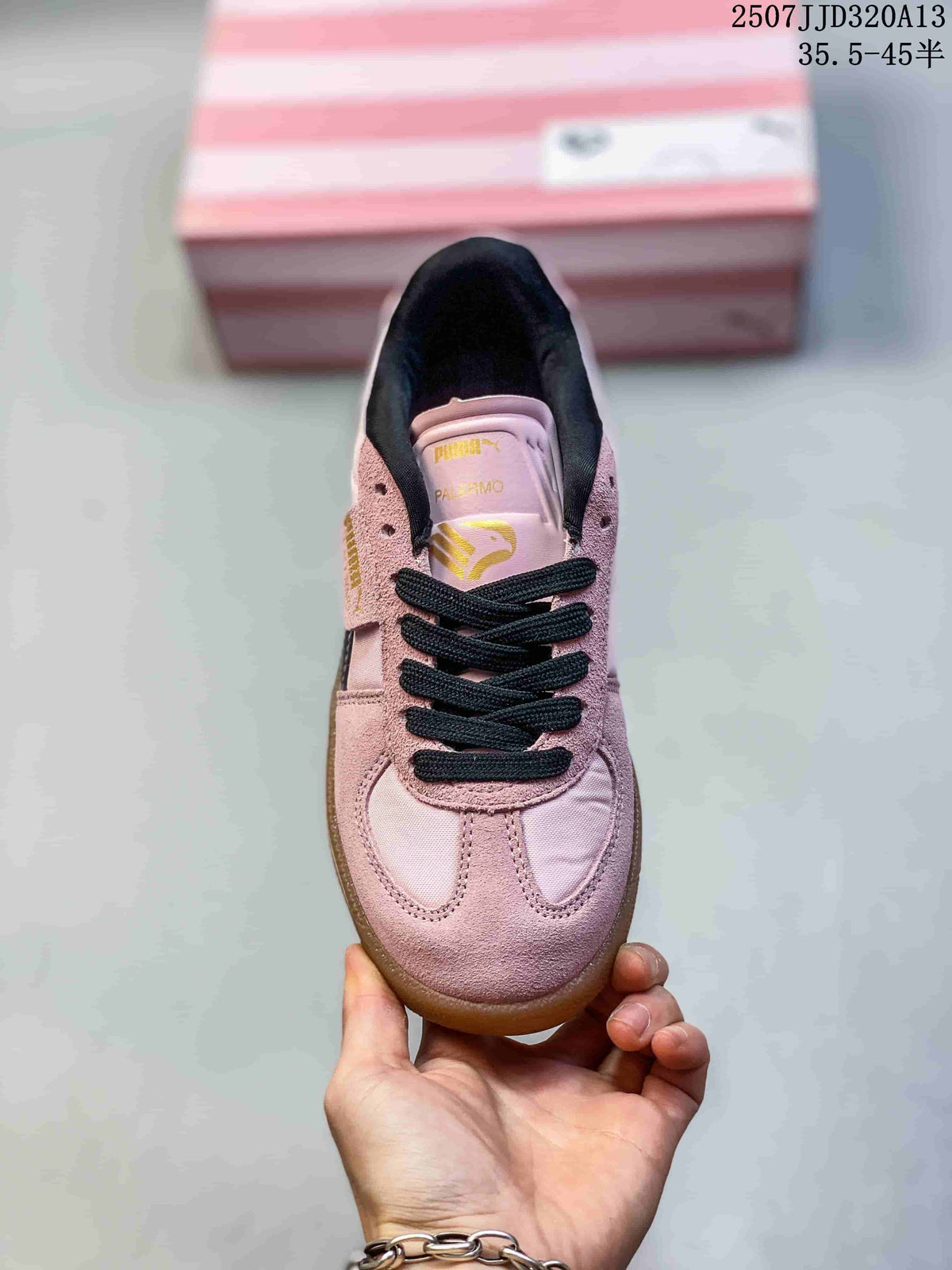 PUMA Palermo Leather Sneakers Pink 2507 JJD320A13