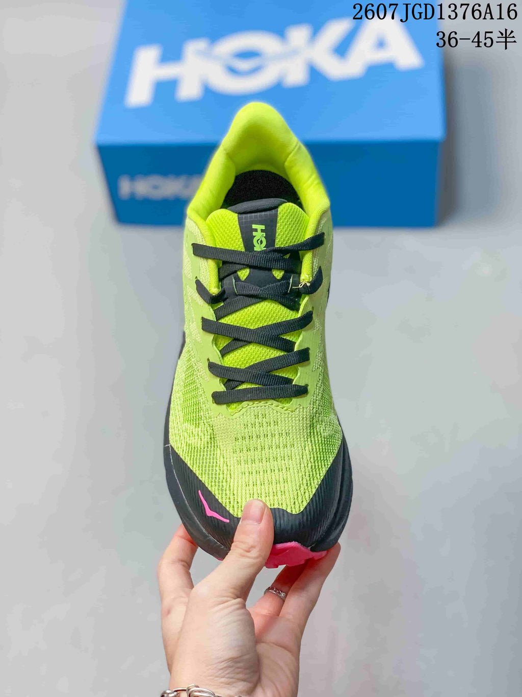 HOKA Challenger 8 Women's Running Shoes Green Black 711260WPR