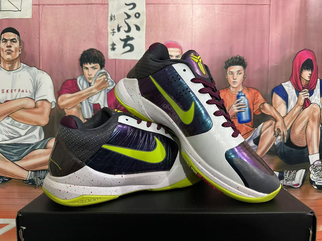Nike Joker Basketball Sneakers White Black Green