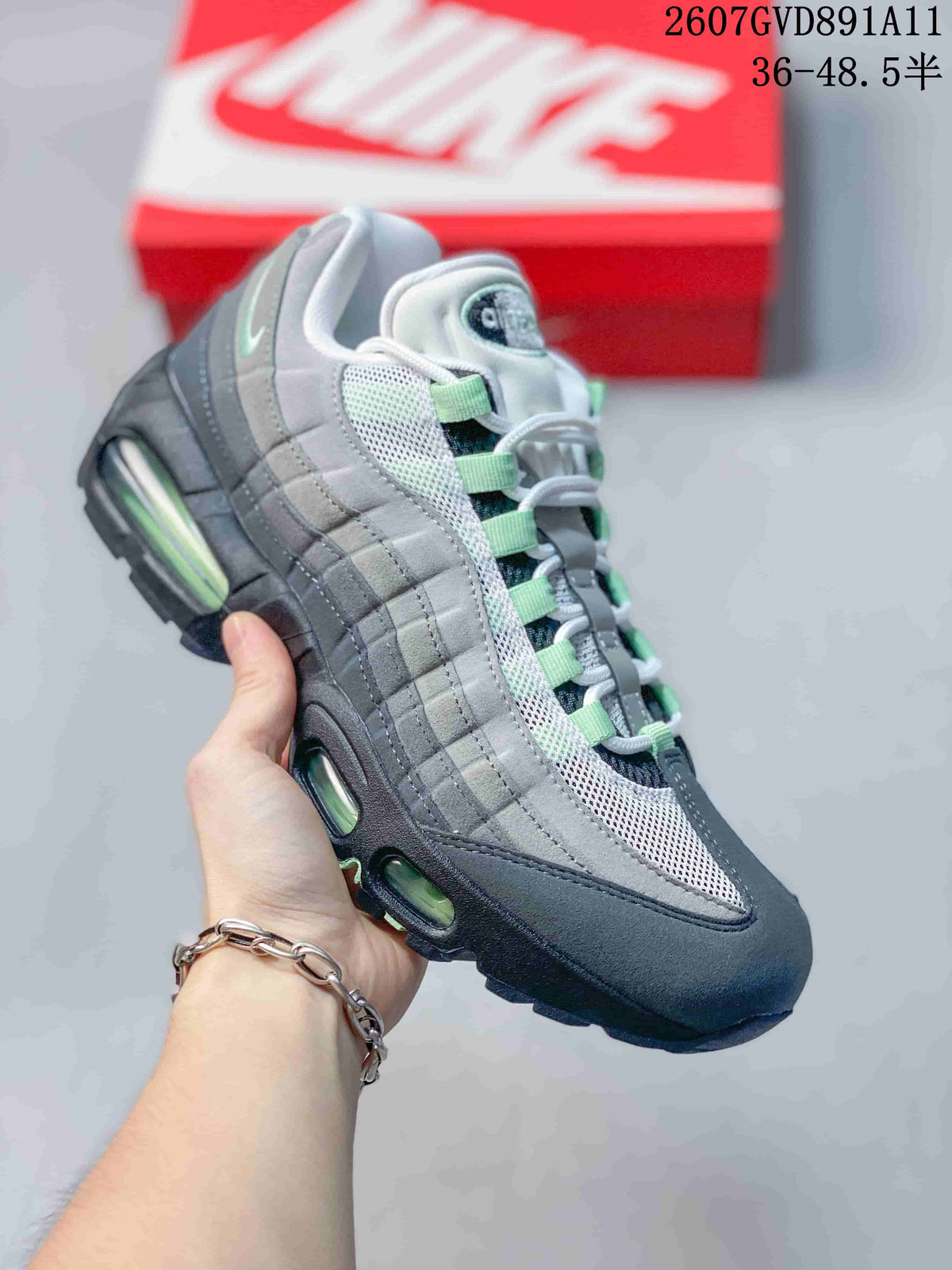 Nike Air Max 95 OG Sneakers Gray Black Green 2607GVD891A11