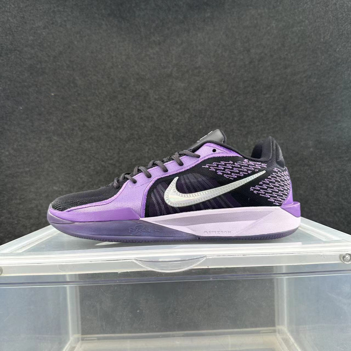 Nike Purple Black Air Zoom Sneakers