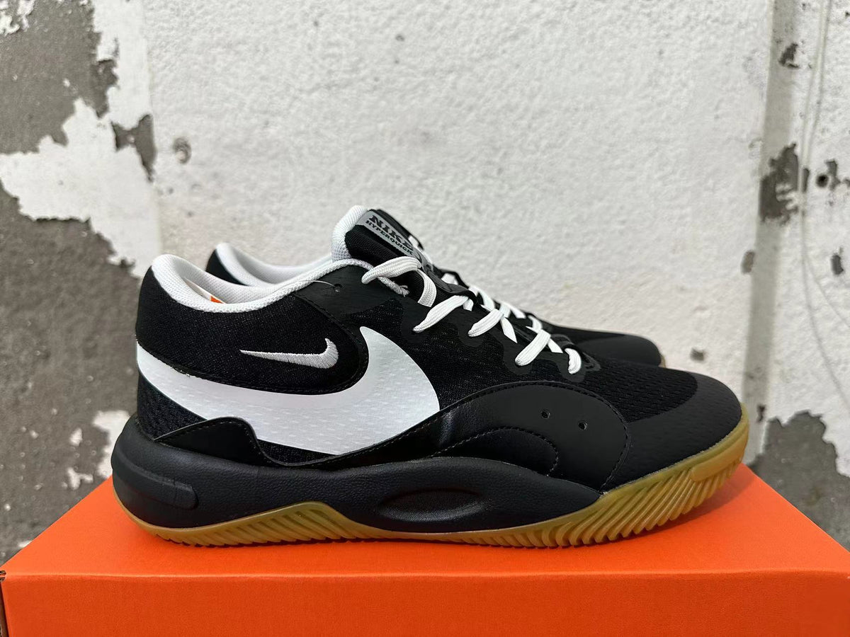 Nike Black and White Gum Sole Sneakers