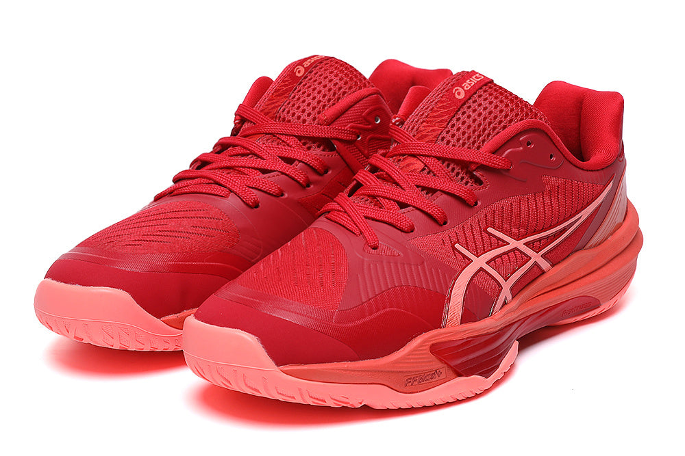 ASICS Red Court Shoes