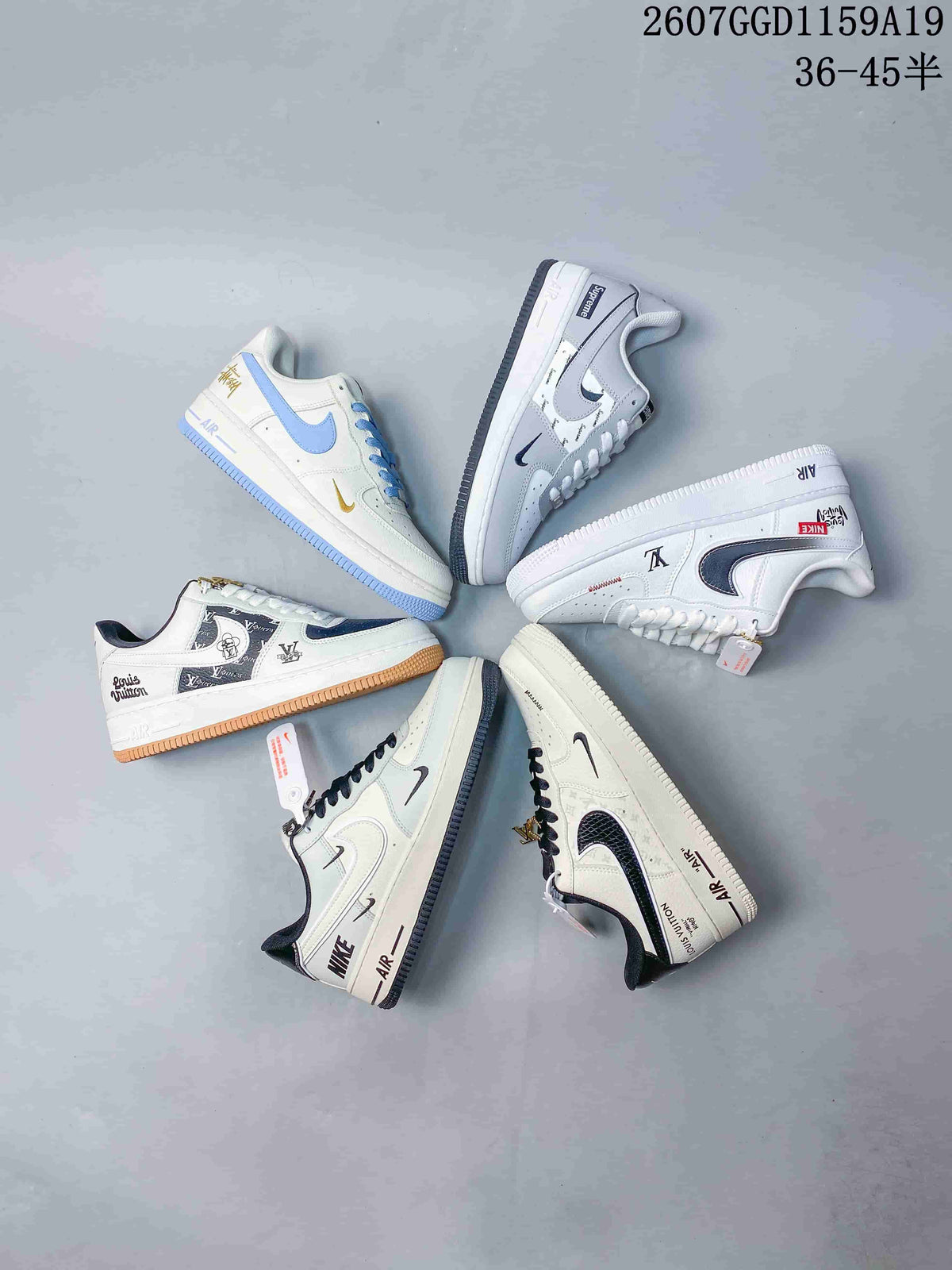 Nike Air Force 1 '07 Low Sneakers White Style 2607GGD1159A19