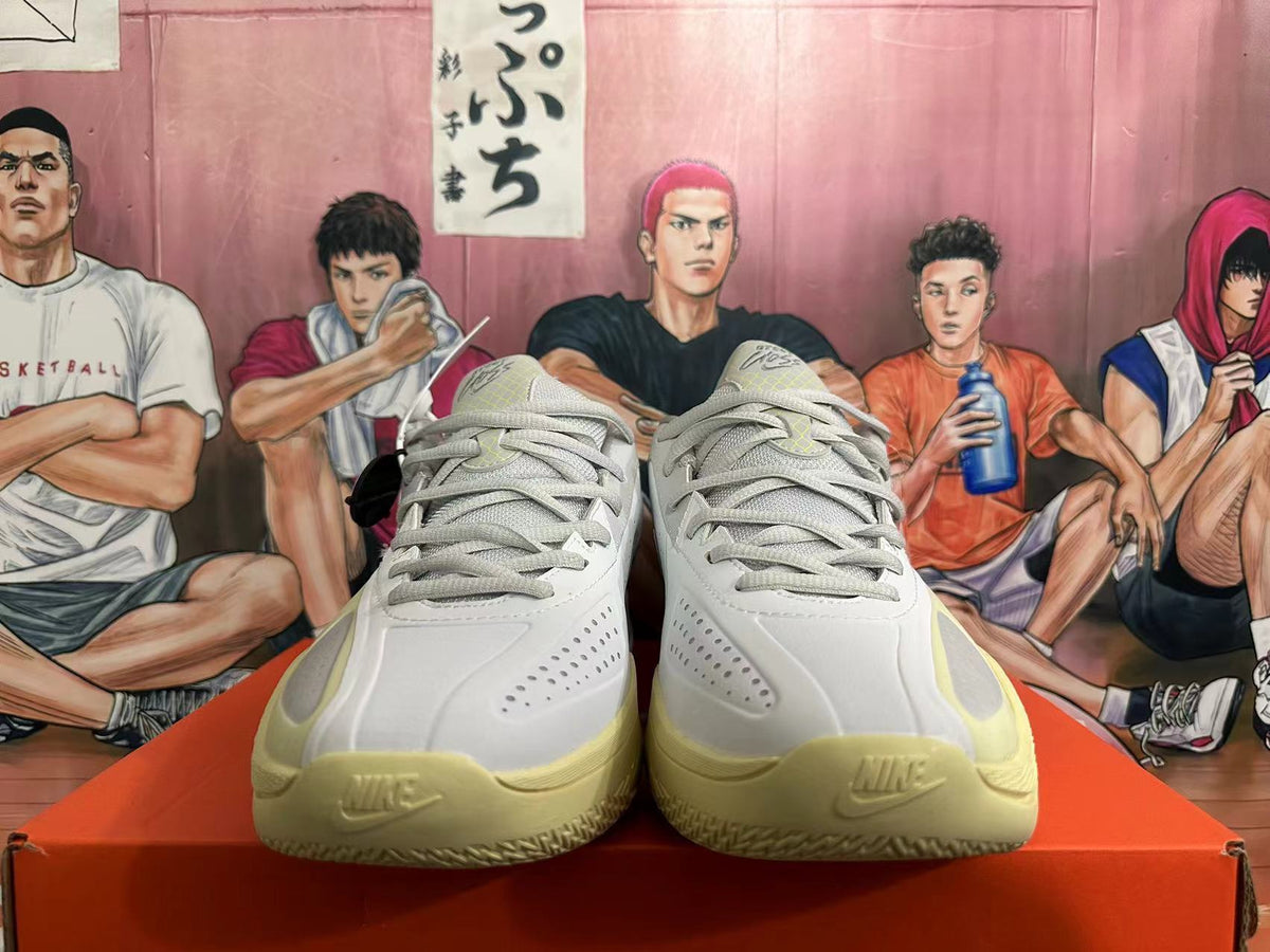 Nike G.T. Cut 3 Basketball Shoes in Gray and Pale Yellow