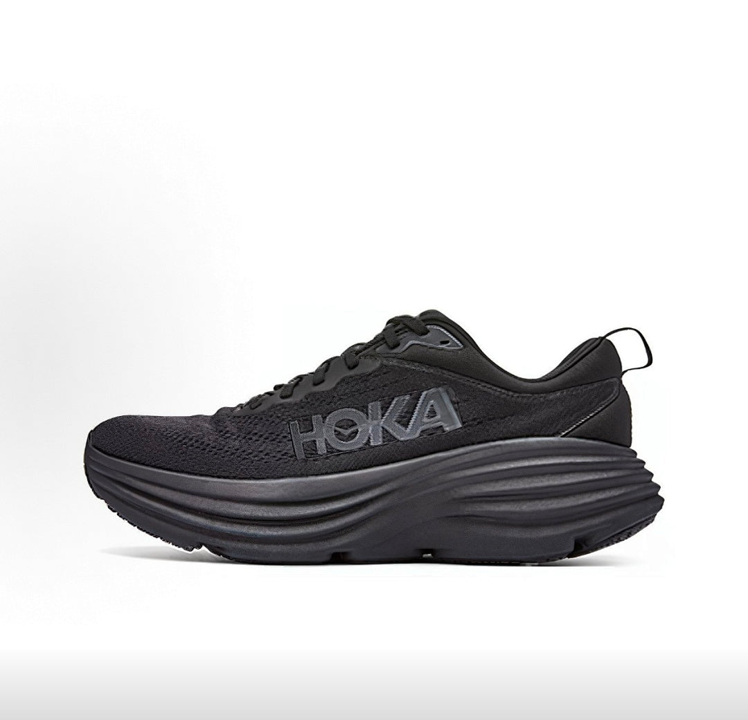 HOKA Bondi 8 Black Sneakers