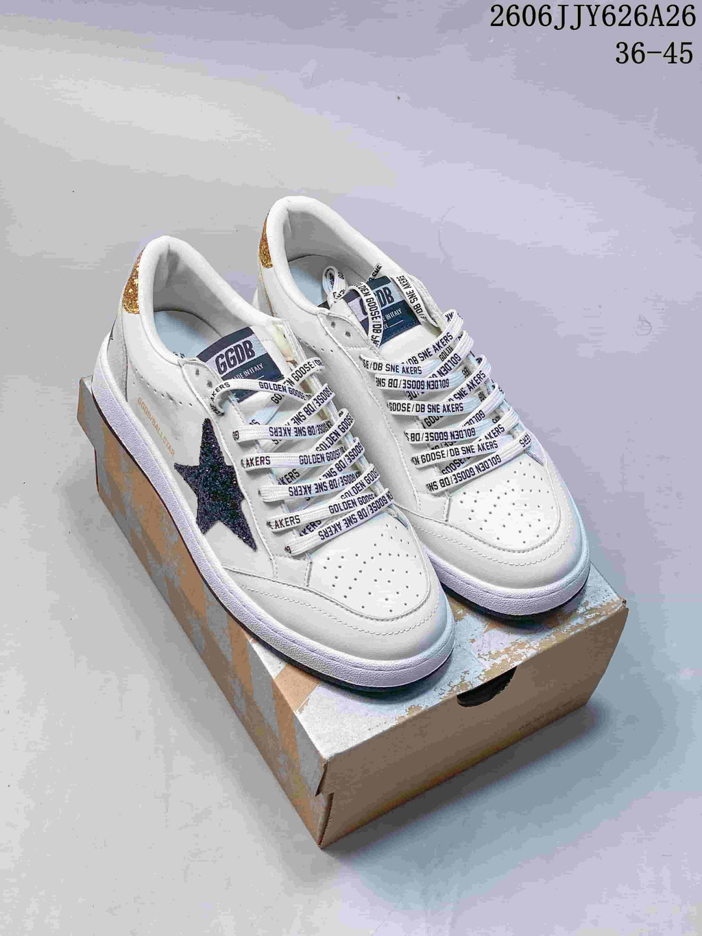 Golden Goose SURARN Star Low-Top Sneakers, White