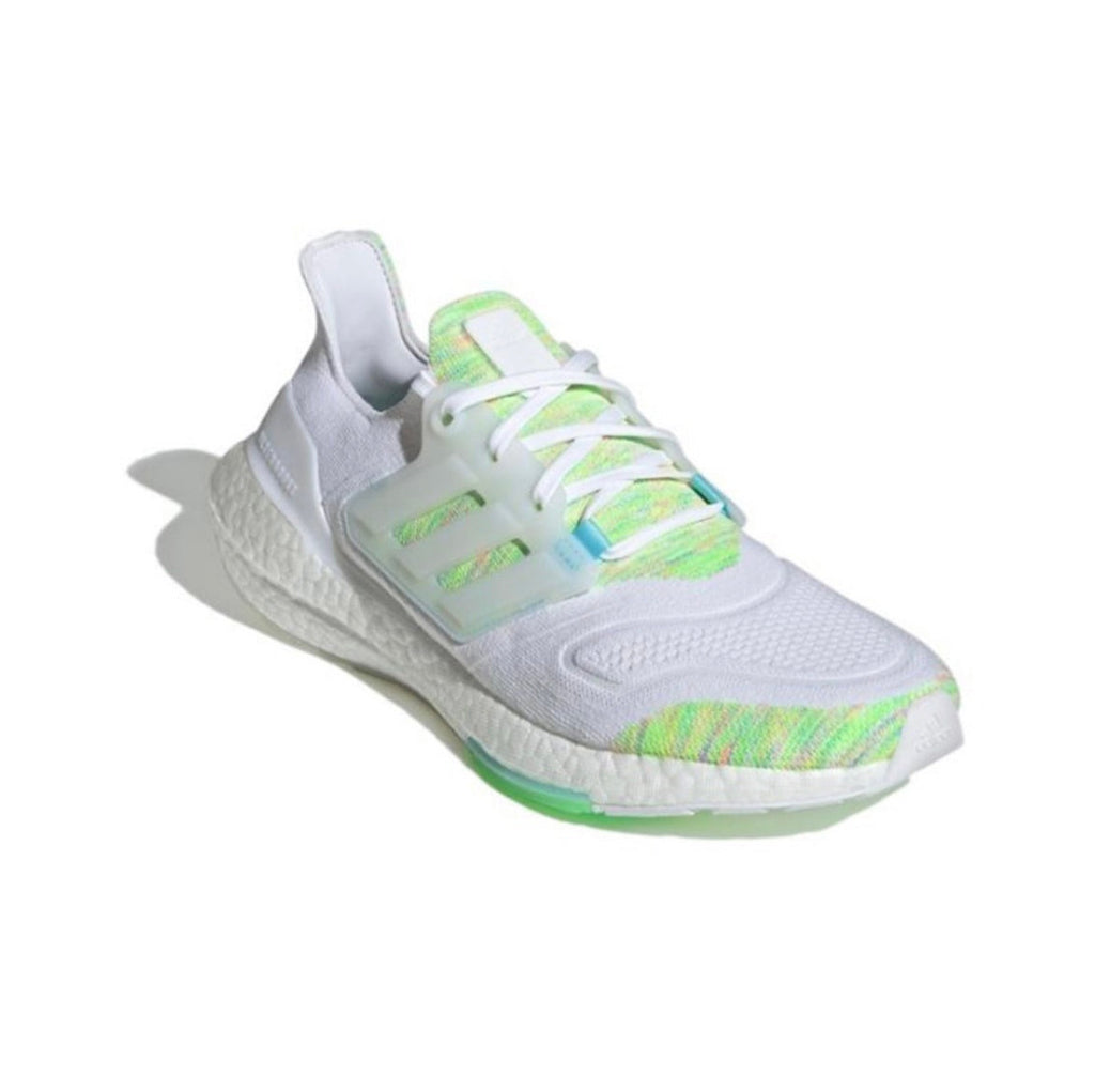 Adidas UltraBoost 22 GX5913 White Green Running Sneakers