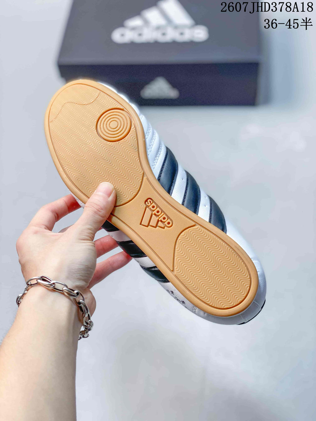 adidas Taekwondo SMIL-LS Low-Top Sneakers White Navy