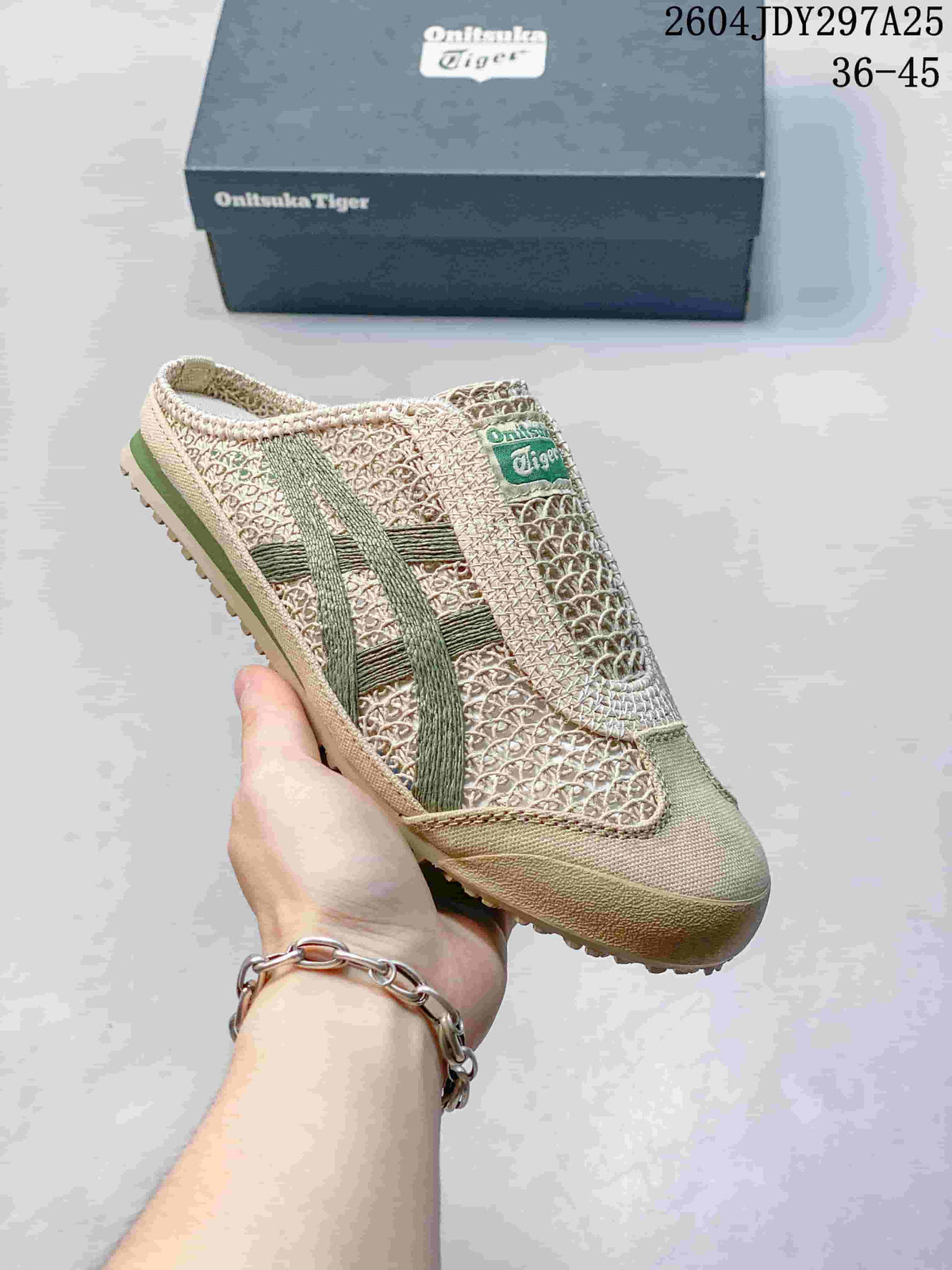 Onitsuka Tiger Mexico 66 Sabot Beige Green 2604JDY297A25