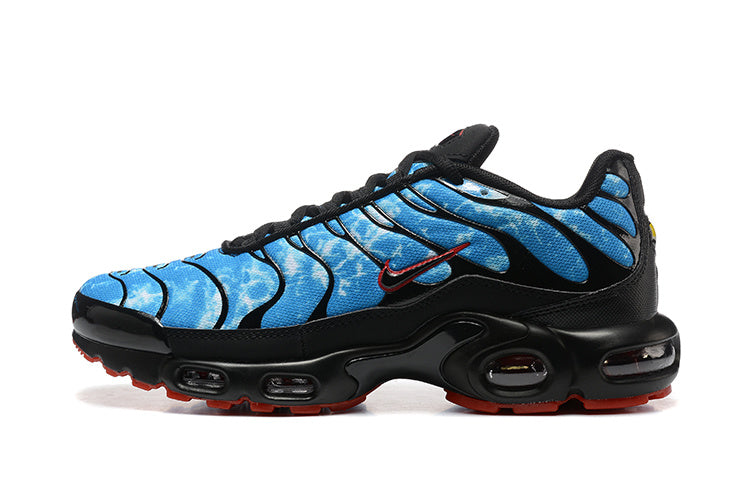 Nike Air Max Plus Blue Pattern Sneakers