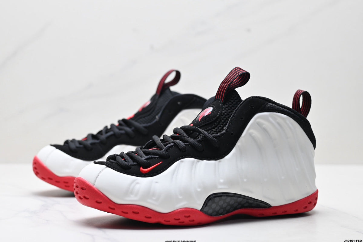 Nike Air Foamposite One Penny Hardaway White Black Red Sneakers