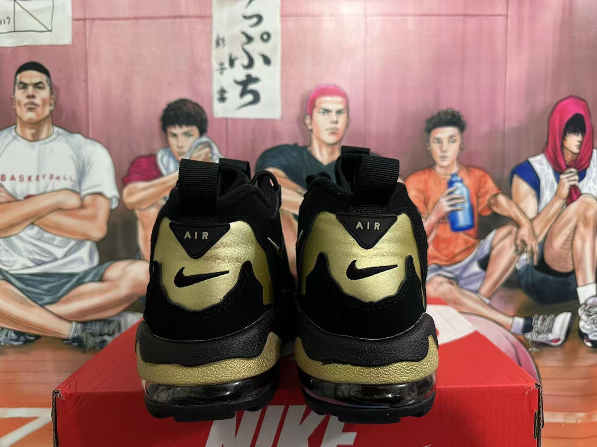 Nike Air Max 2 CB 94 Black Gold Basketball Sneakers