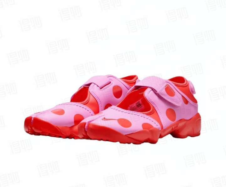 Nike Air Rift BR Split-Toe Shoe Black Silver