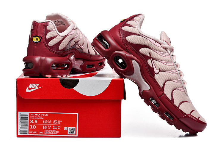 Nike Air Max Plus Sneakers Pink and Burgundy
