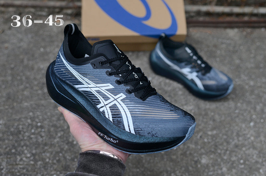 ASICS Superblast 2 Running Shoes, Black and White