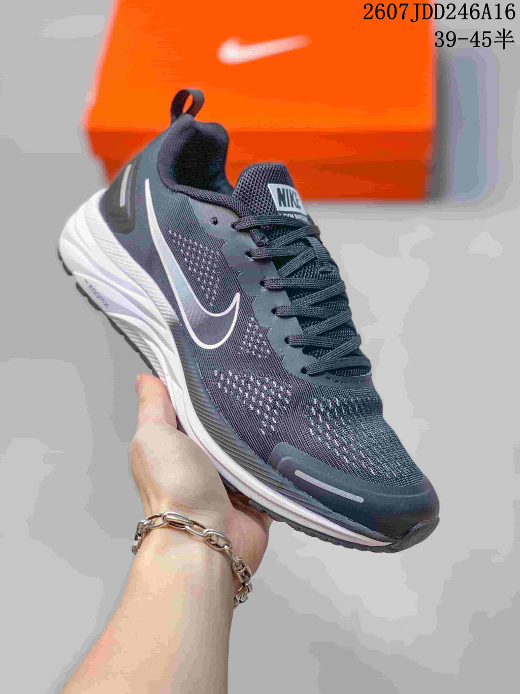 Nike Zoom Pegasus 9X Running Sneakers Dark Gray CZ6720-001
