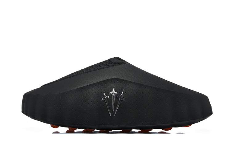 Nike Mind 001 Mules Black and Orange