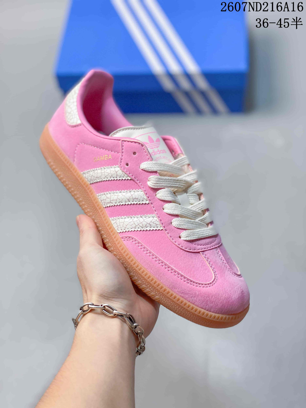 adidas Originals Samba OG Sneakers Pink White Gum 2607ND216A16