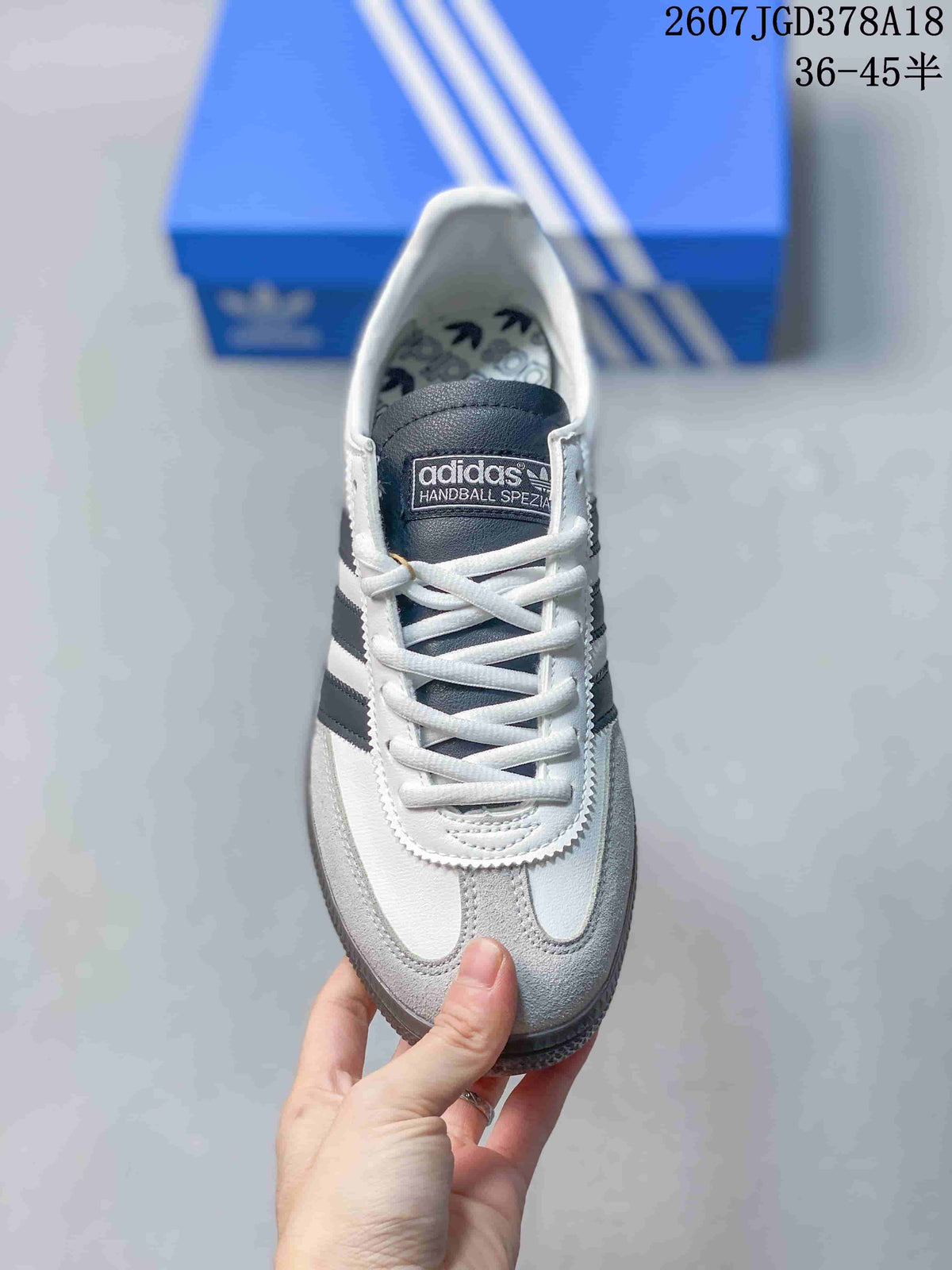 Adidas Originals JH5469 Custom White Black Low-Top Sneakers