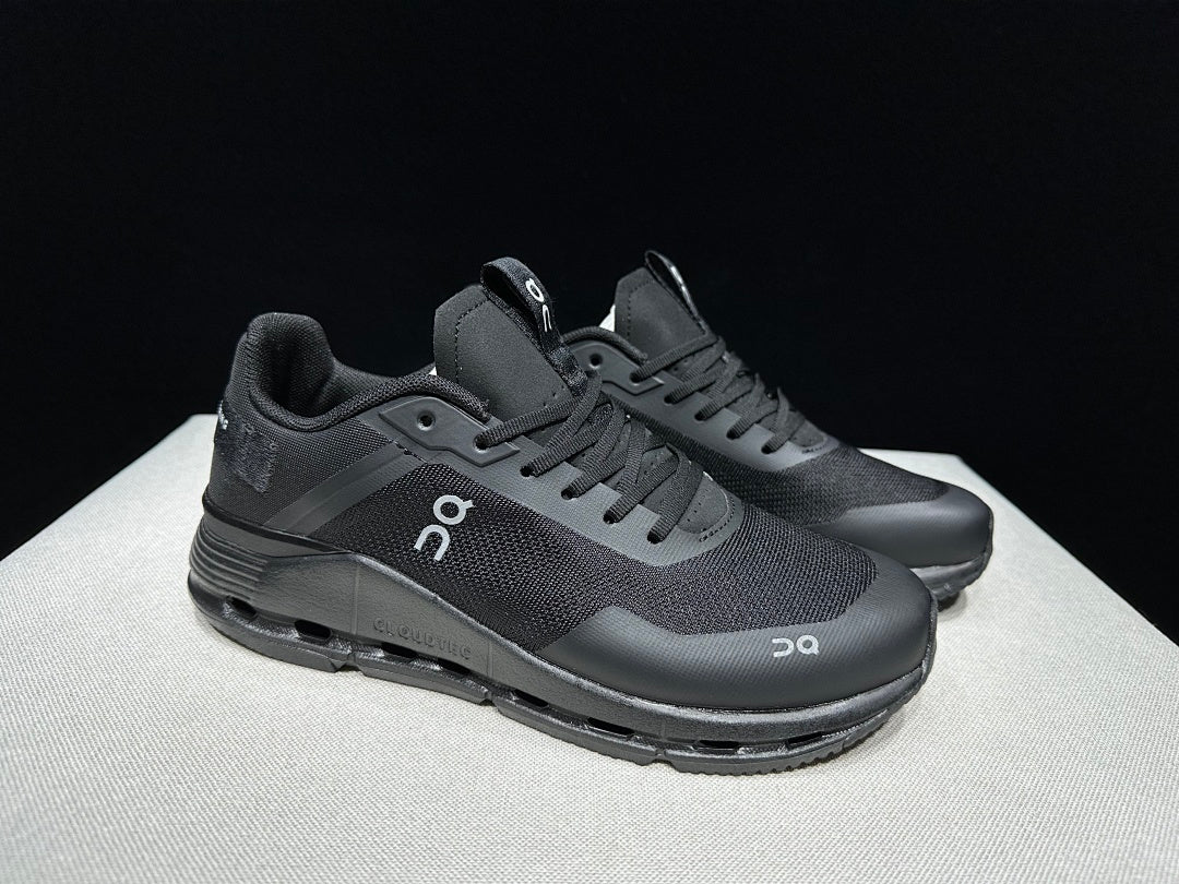 On Cloudnova Form 2 TT Sneakers in Black and Eclipse