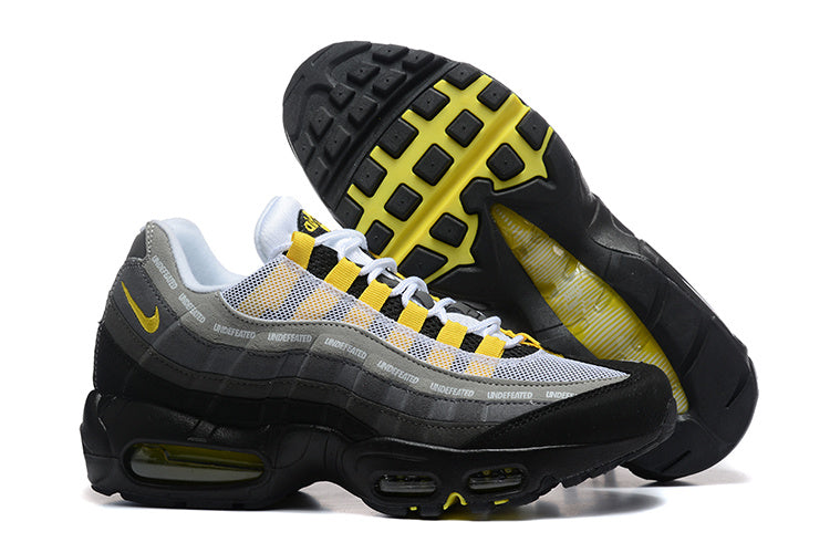 Nike Air Max 95 Sneakers in Grey, Black and Yellow