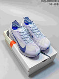Nike ZoomX Vaporfly NEXT% 4 Road Racing Sneakers White Blue