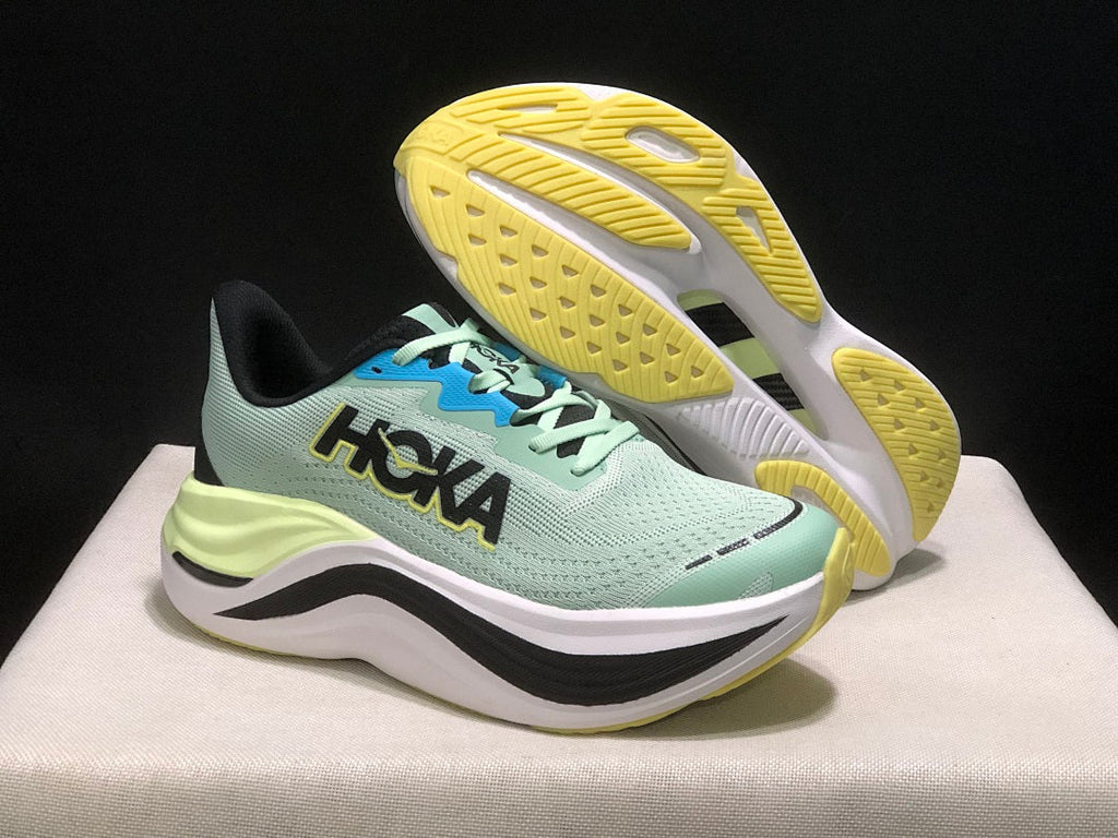 HOKA Skyward X Running Shoes in Mint Green