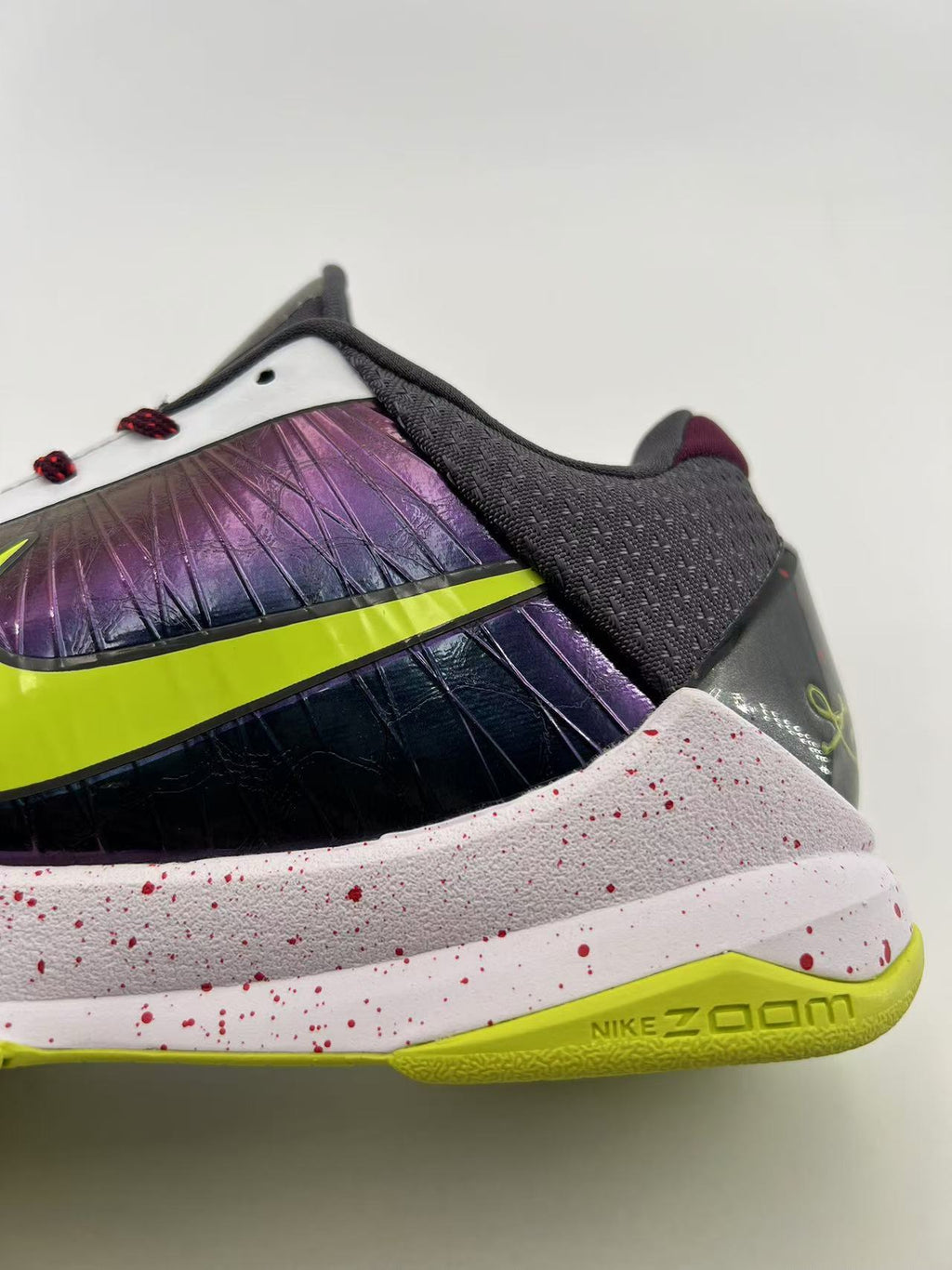 Nike Kobe 5 Protro Basketball Shoes White Purple Volt CD4991-100