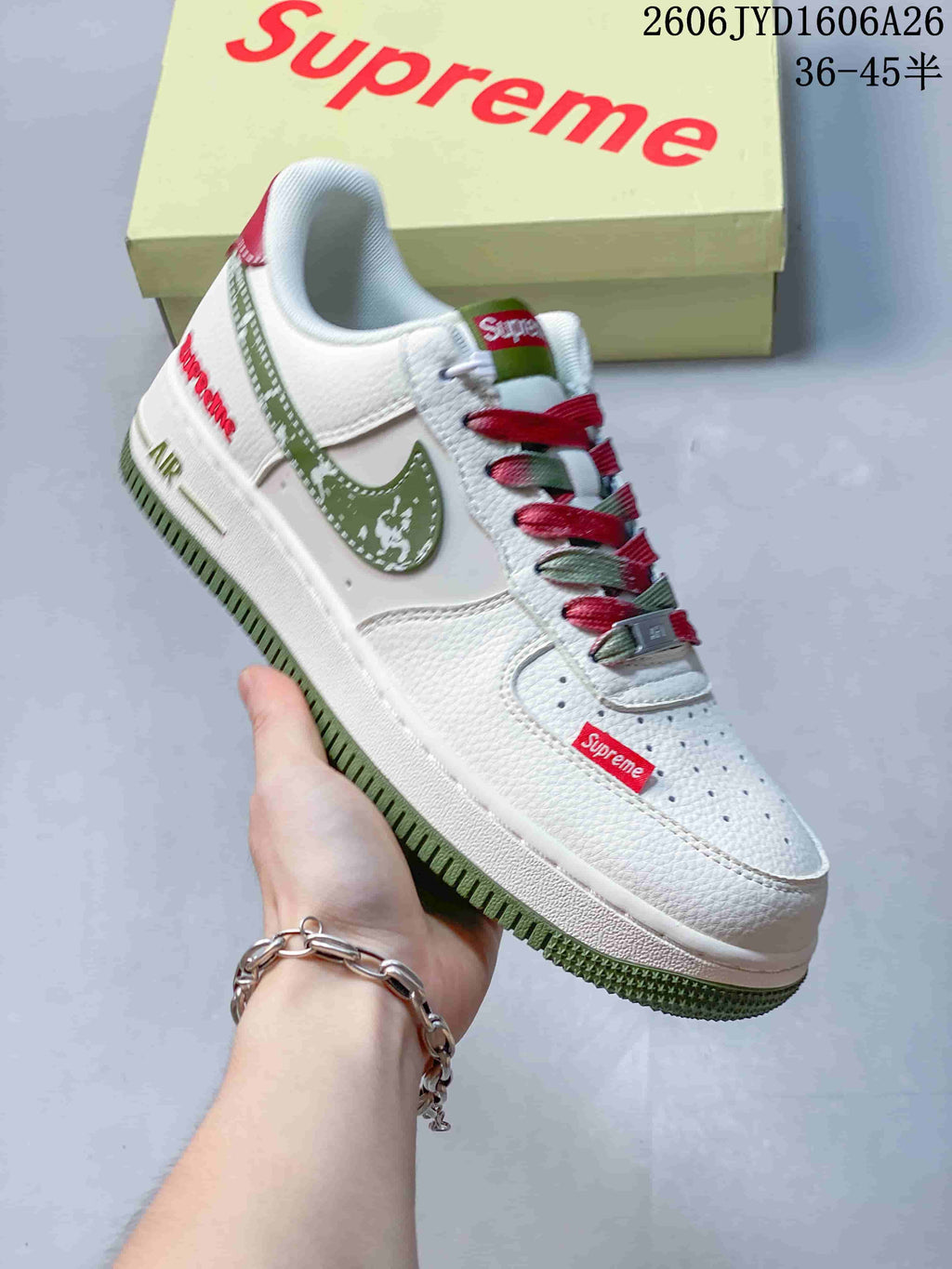 Nike Air Force 1 '07 Low NBA Warriors White Blue Gold