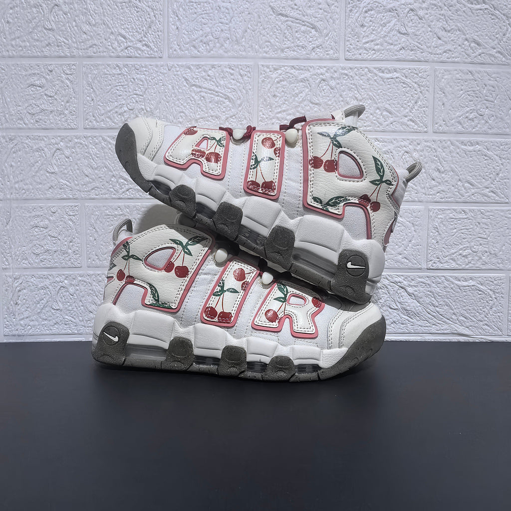 Nike Air More Uptempo Cherry Print Sneakers