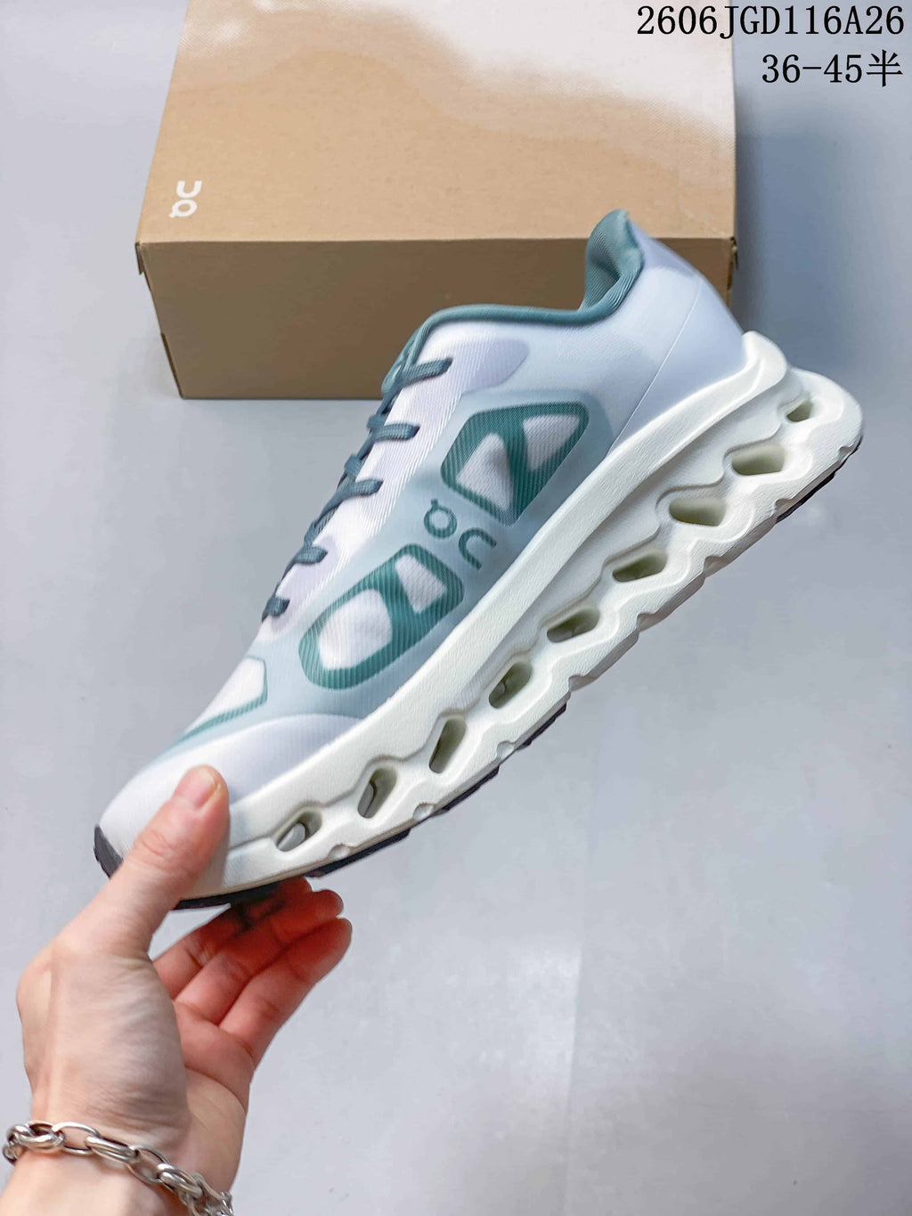 On Cloudtilt Remix Sneakers White and Teal