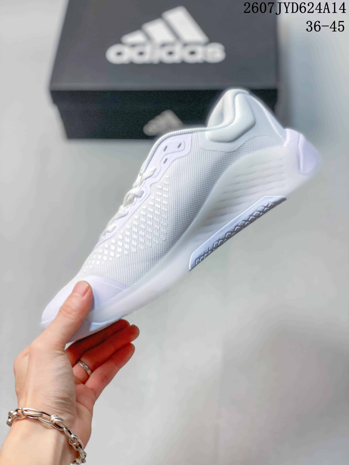 adidas Dropset 4 Training Shoes - White Mesh