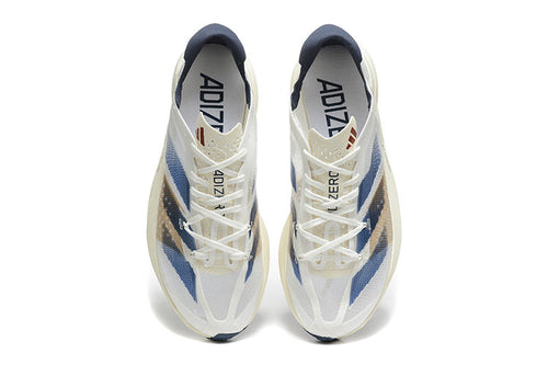 Adidas Adizero Adios Pro 3 Running Shoes, White Blue