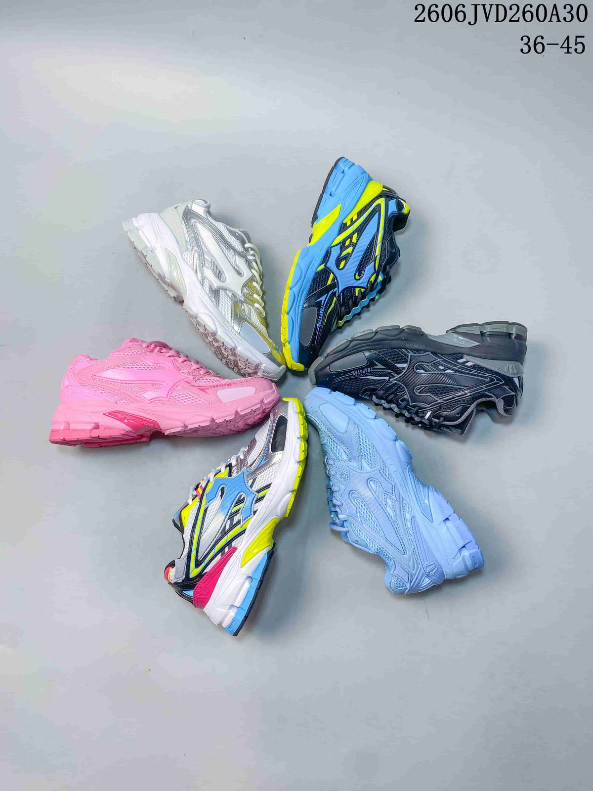 Trapstar Trispeed 3000 Retro Chunky Running Sneakers