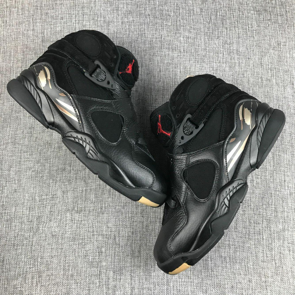 Jordan Air Jordan 8 Retro OVO Black Metallic Gold Sneakers