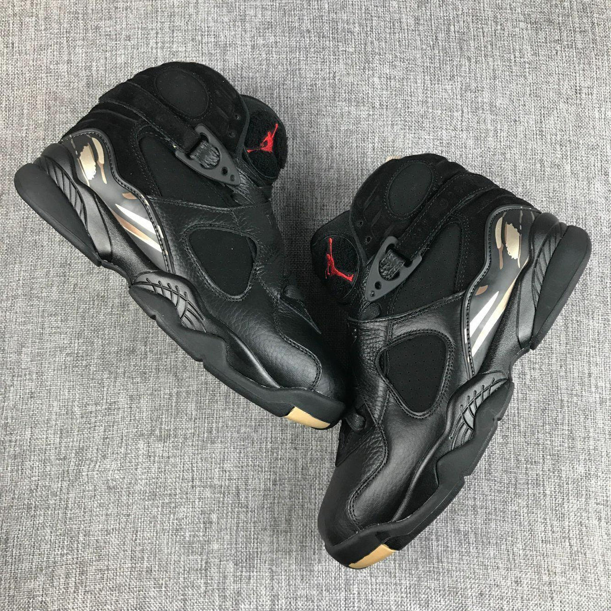 Jordan Air Jordan 8 Retro OVO Black Metallic Gold Sneakers