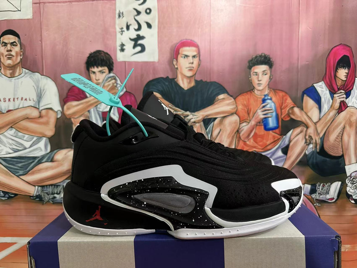 Jordan Luka 2 Basketball Shoes Black White Red