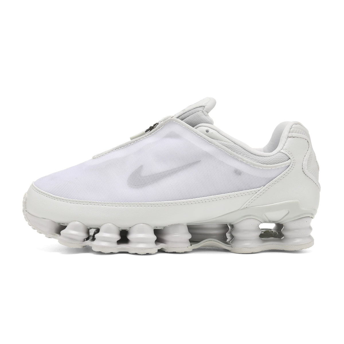 Nike Shox TL White and Grey Sneakers