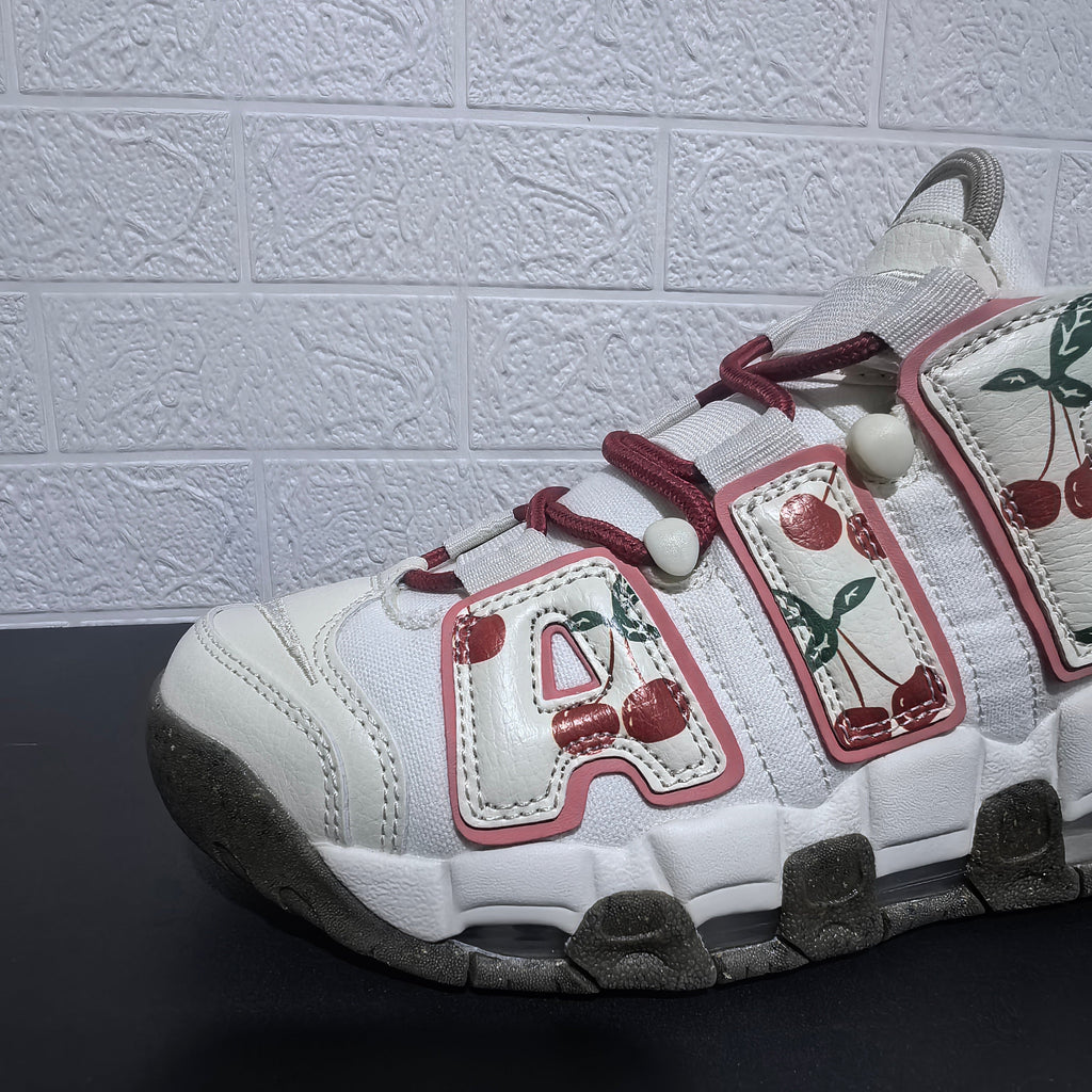 Nike Air More Uptempo Cherry Print Sneakers