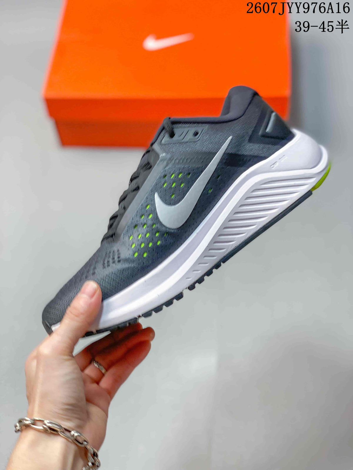 Nike Zoom Structure 23 Running Sneakers Gray White