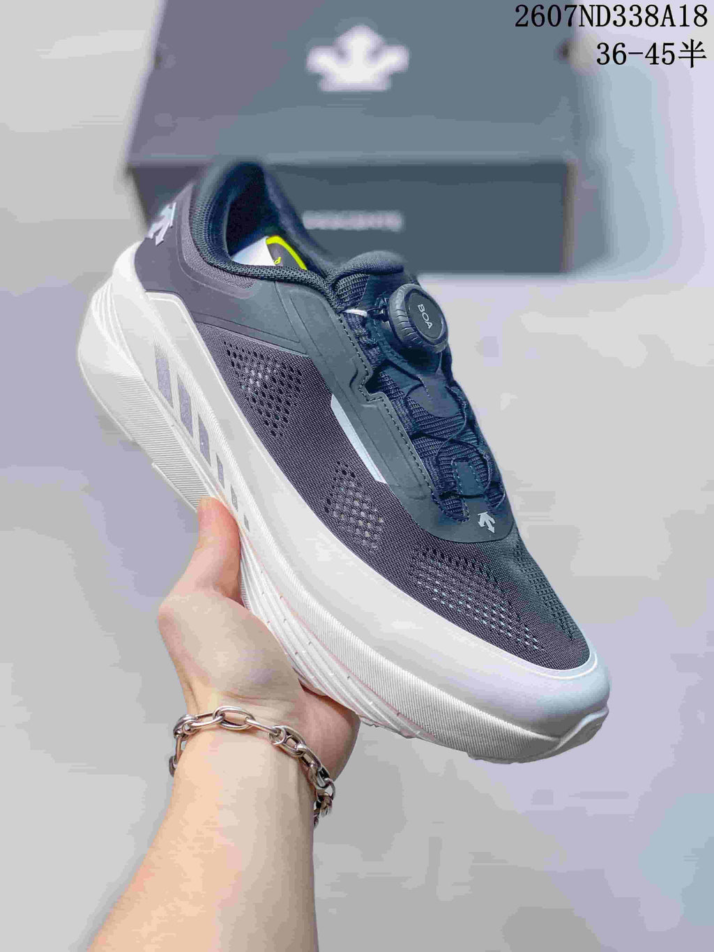Descente D.F. Wire 3.0 Dark Navy Running Sneakers 2607ND338A18