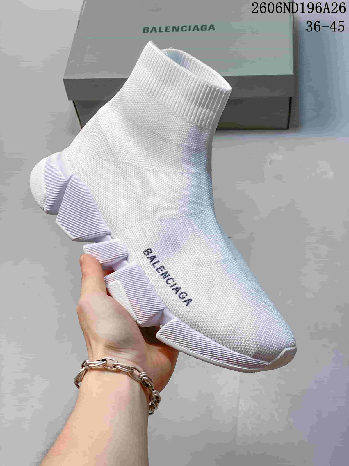 Balenciaga White Sock Sneakers 2606ND196A26