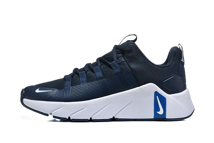 Nike Free Metcon 5 Training Shoes, Navy and White